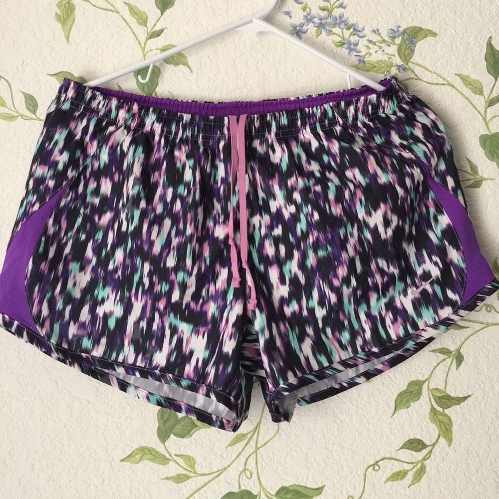 Nike Women’s Athletic Shorts in Black, Purple, Pink, Teal